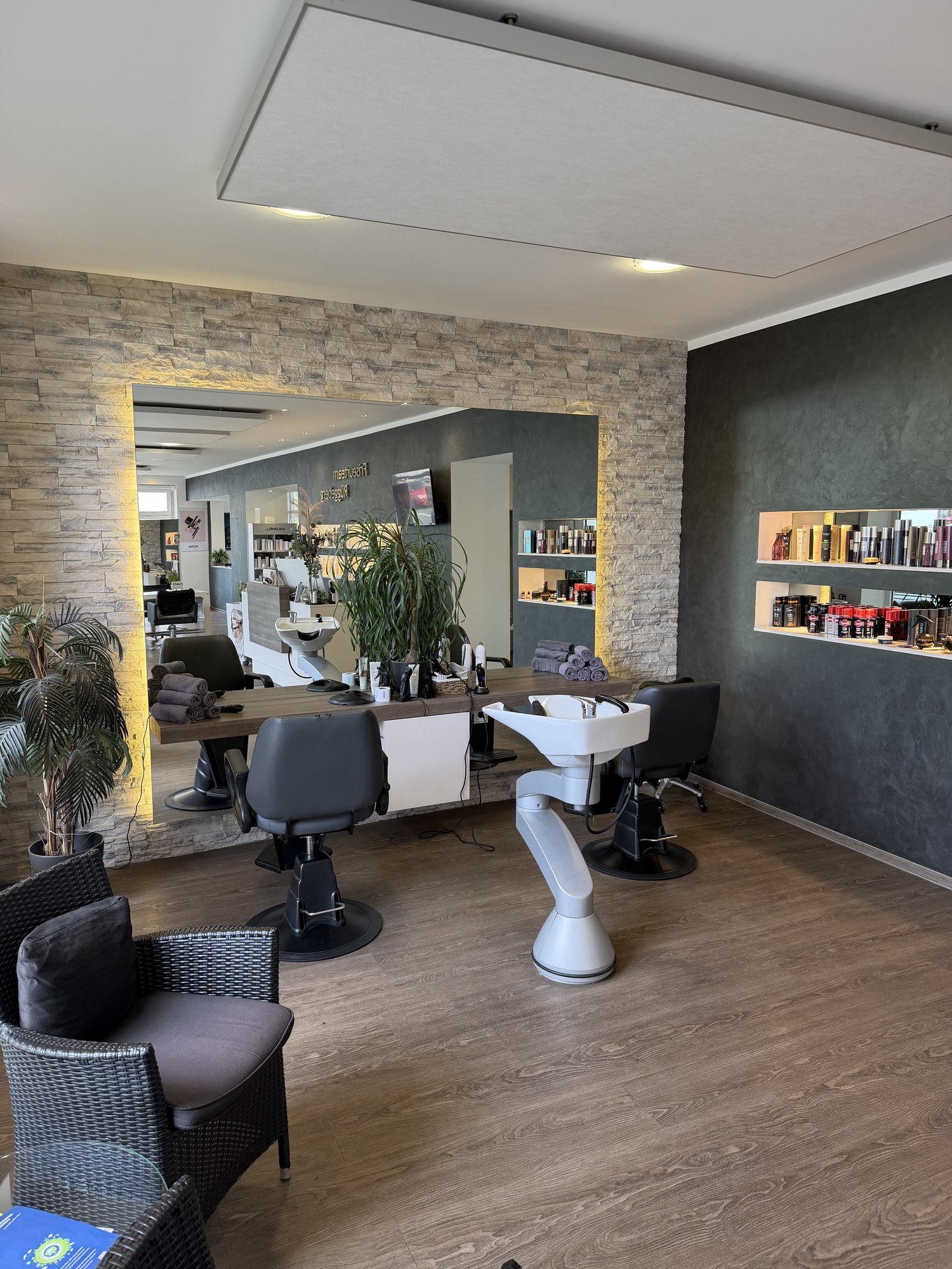 Ein moderner Stylingplatz